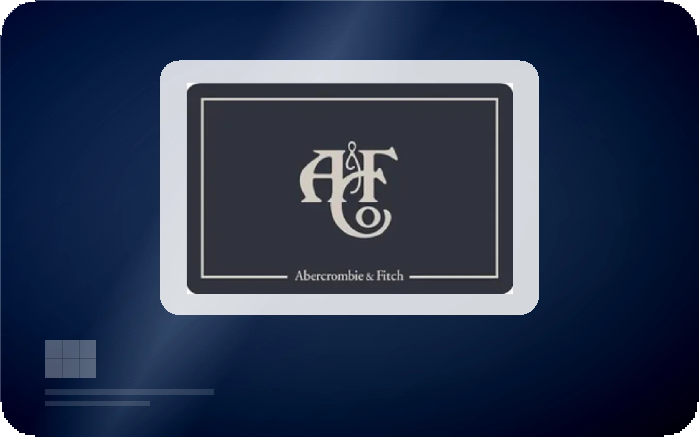 Abercrombie & Fitch gift card