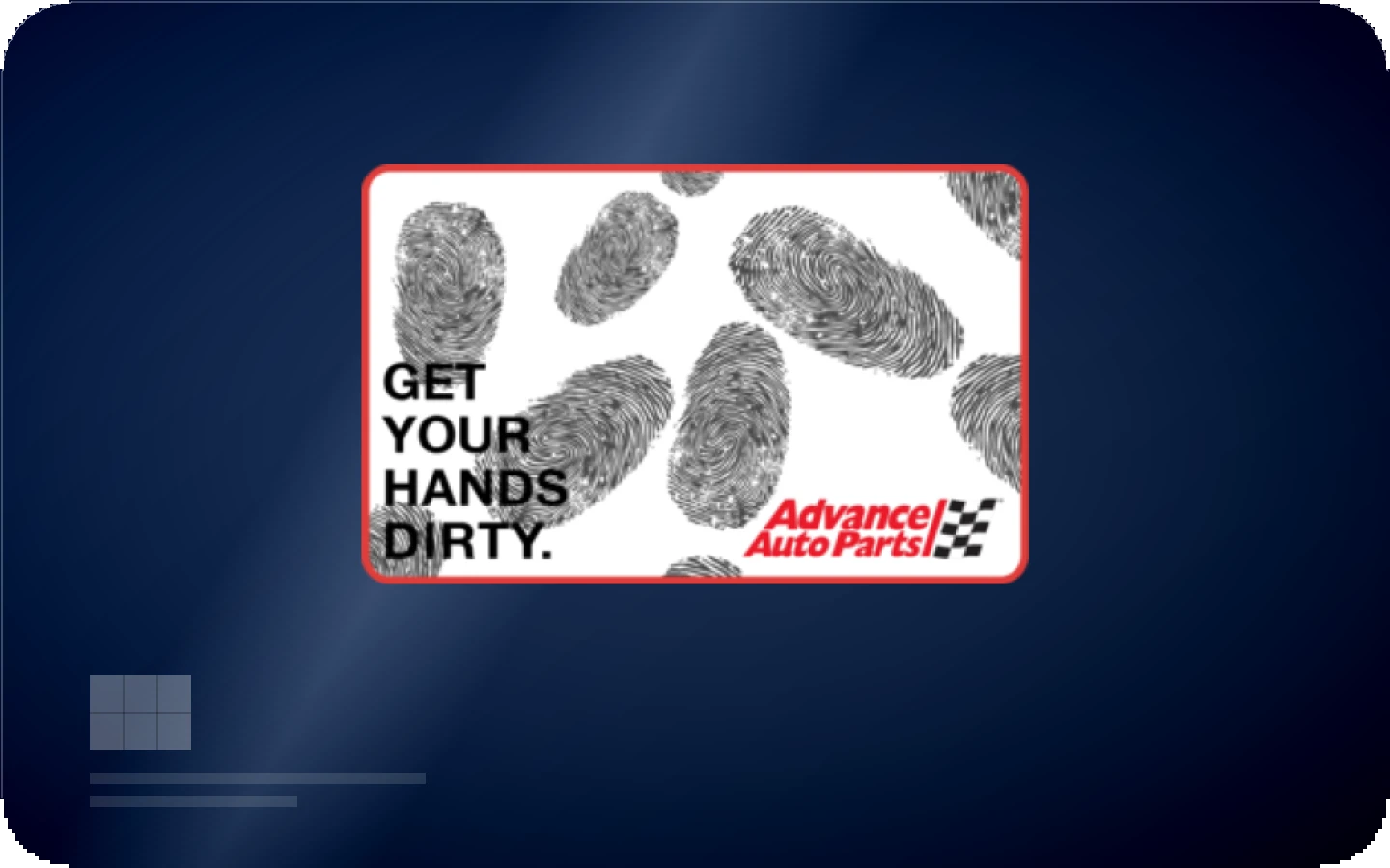 Advance Auto Parts gift card