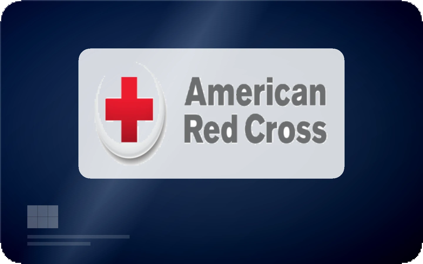 American Red Cross gift card