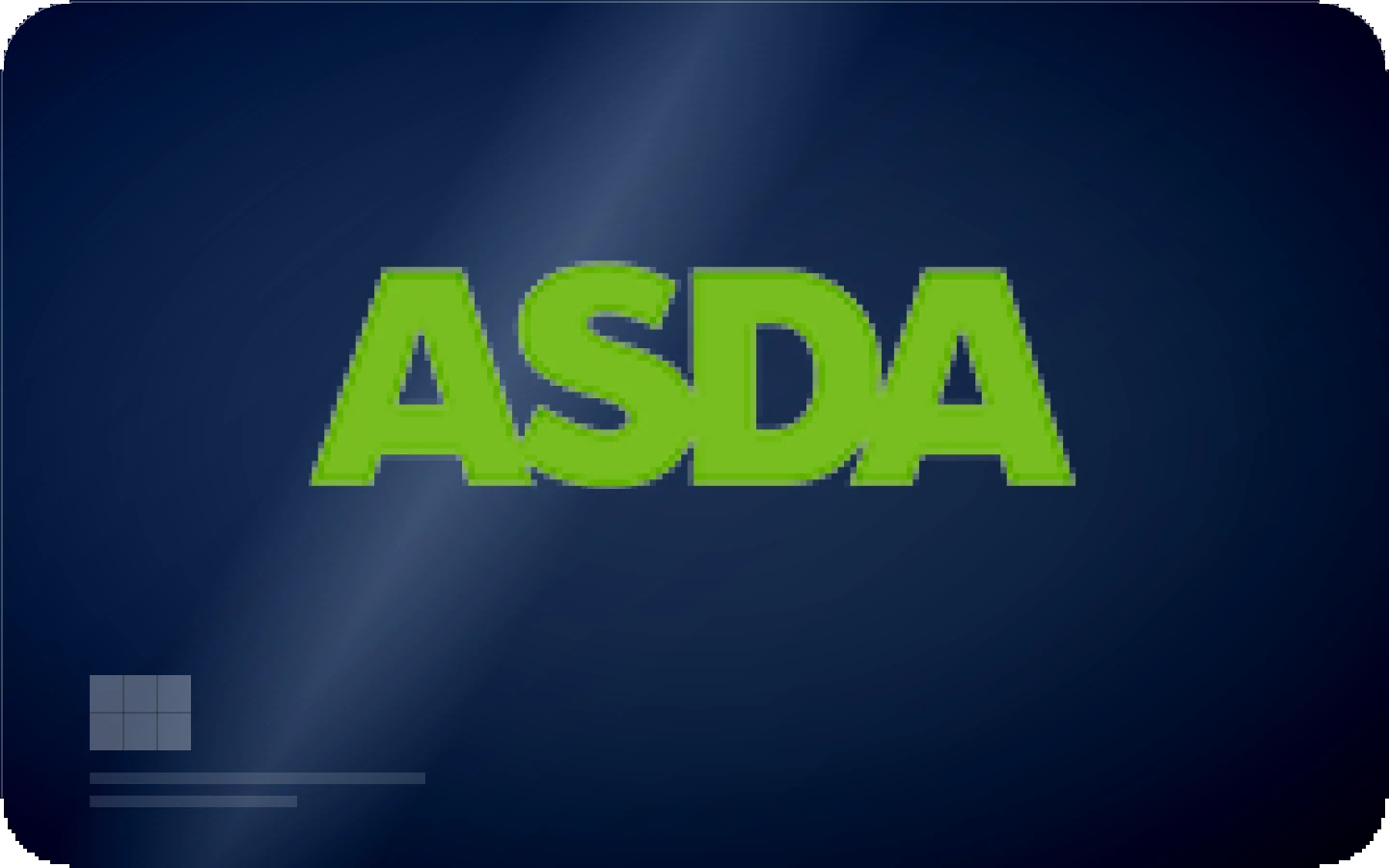 Asda gift card