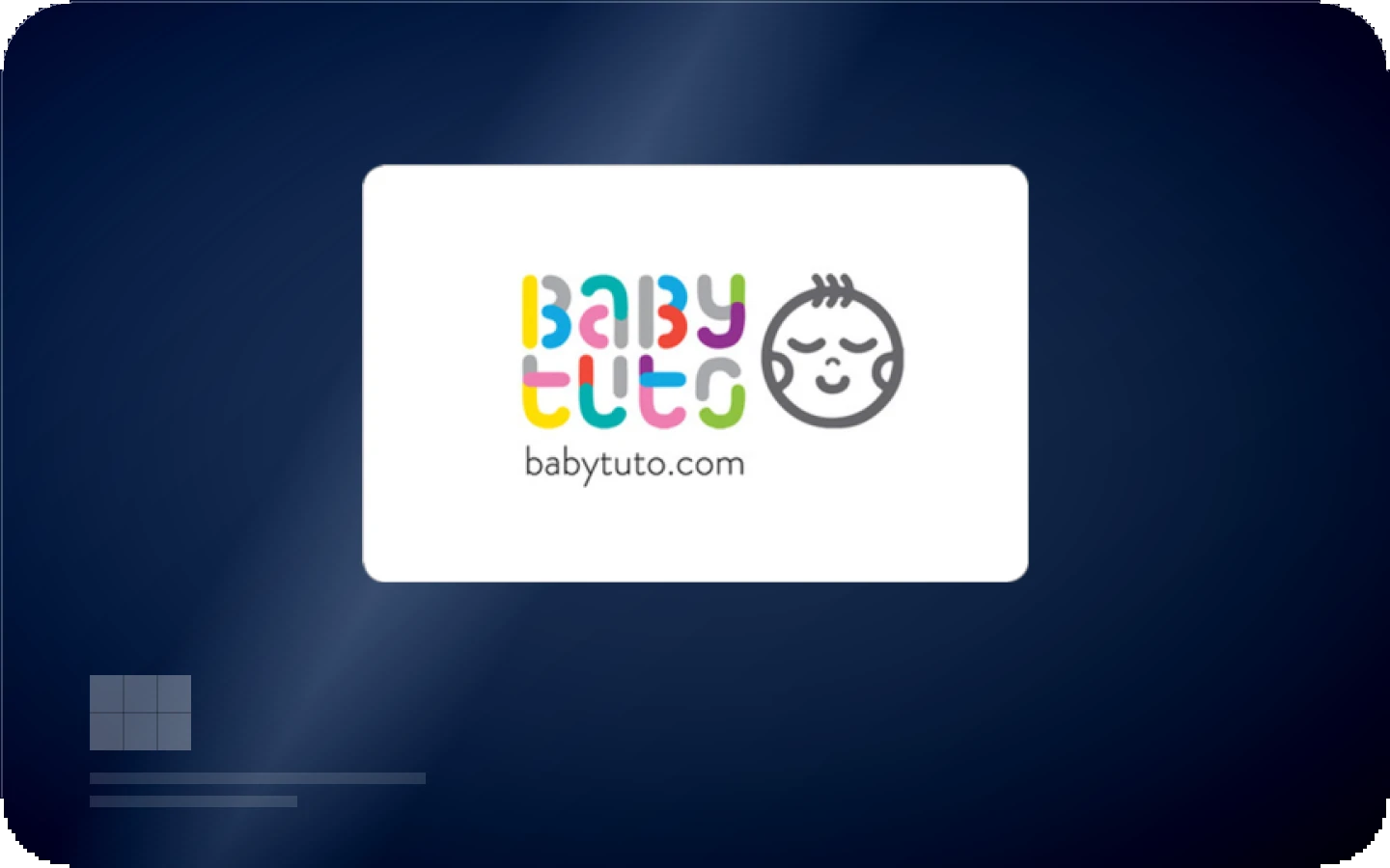 Baby Tuto gift card