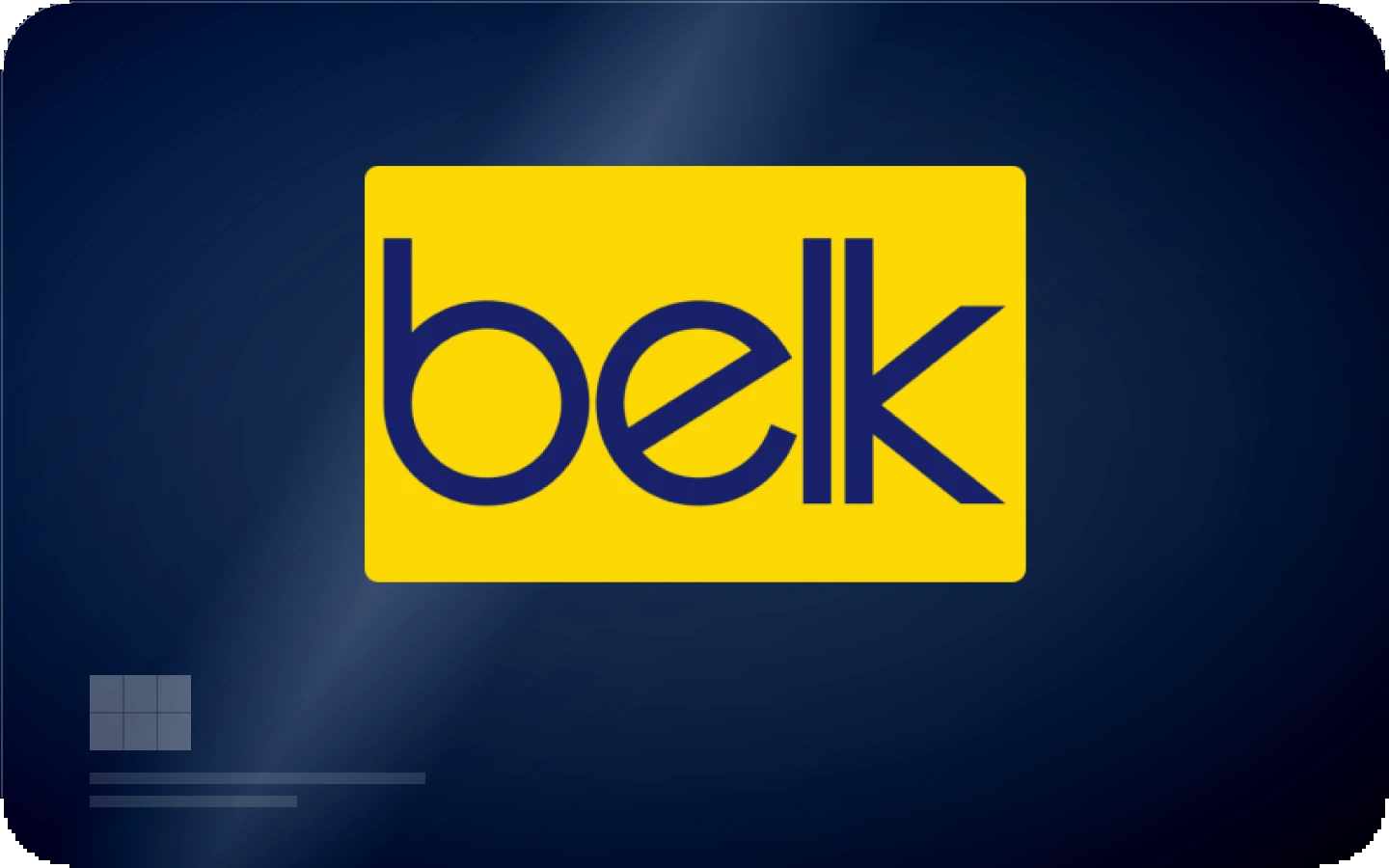 Belk gift card