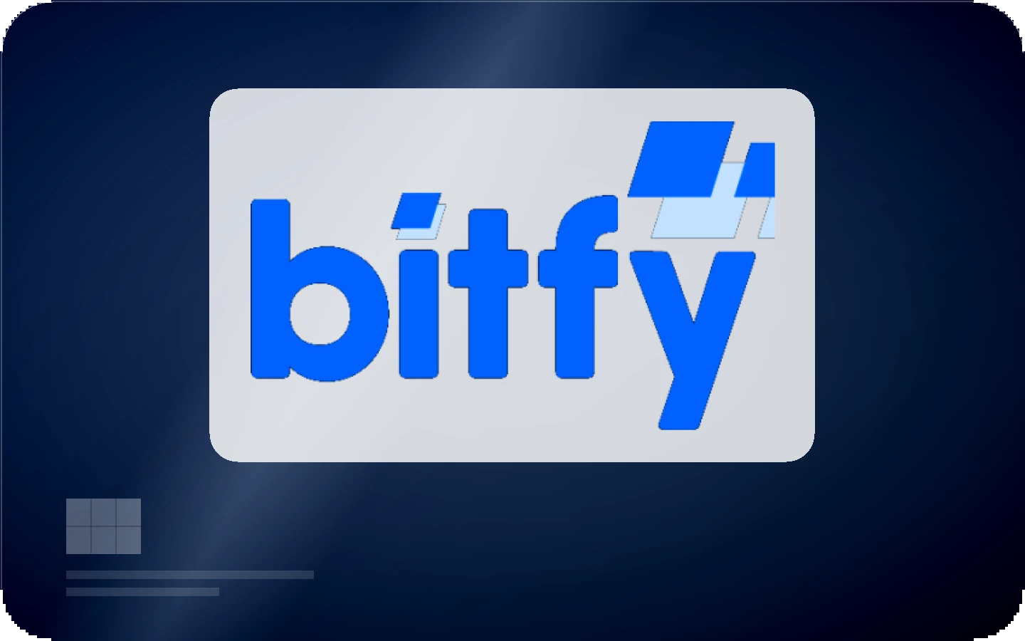 Bitfy gift card