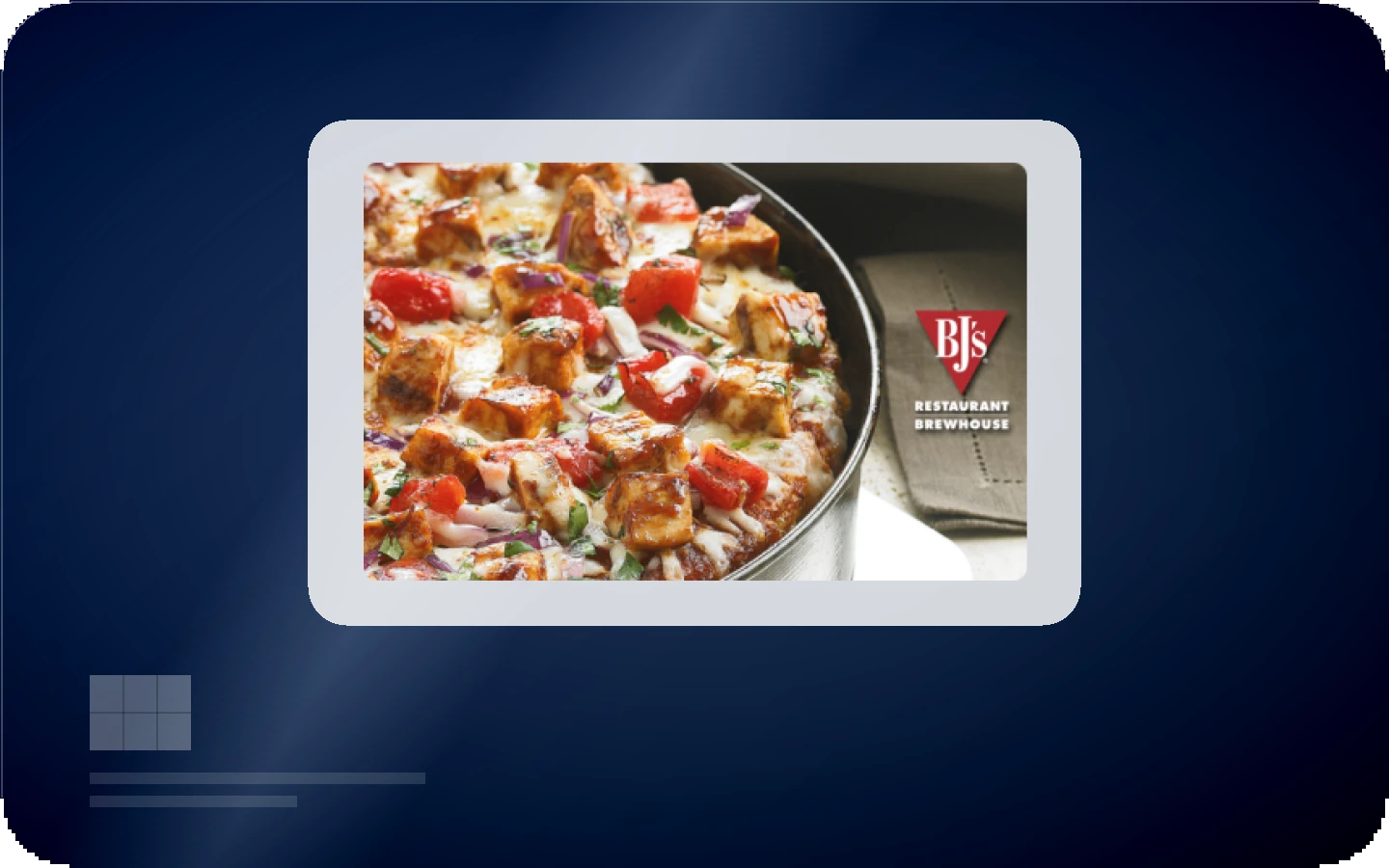 BJ's Restaurant & Brewhouse gift card
