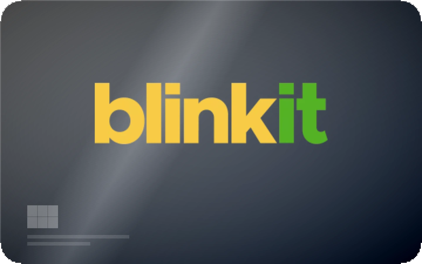 Blinkit gift card