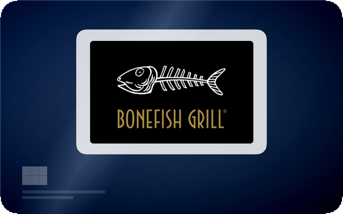 Bonefish Grill gift card