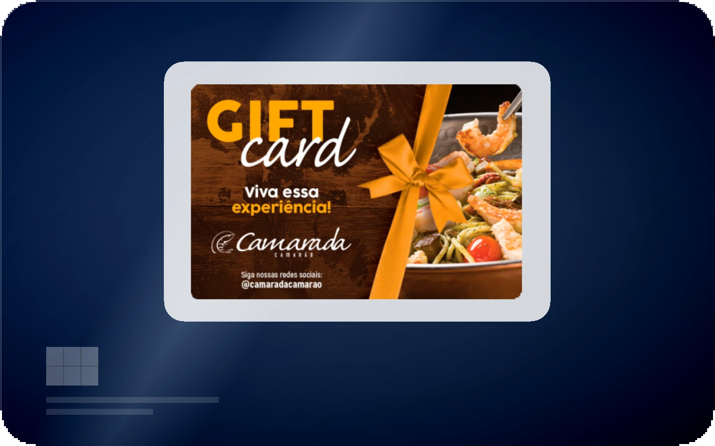 Camarada Camarão gift card