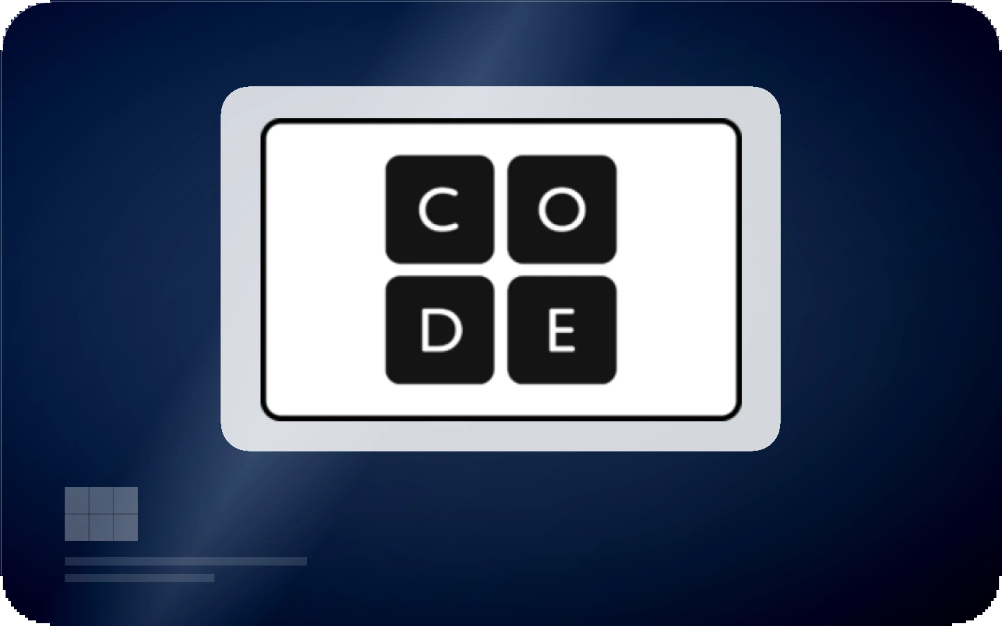 Code.org gift card
