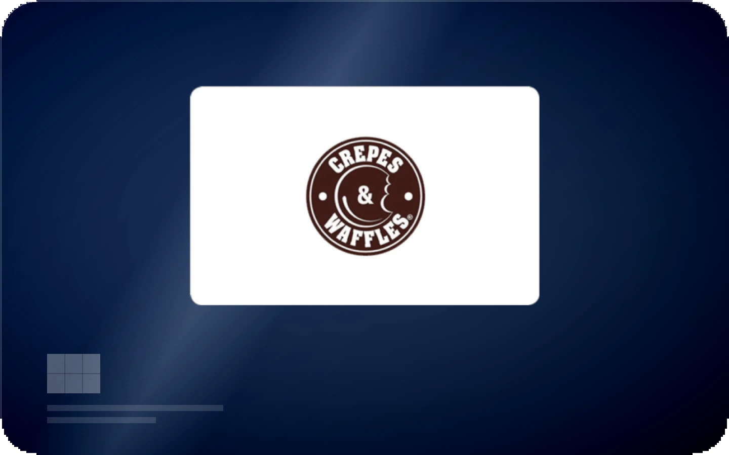 Crepes & Waffles gift card