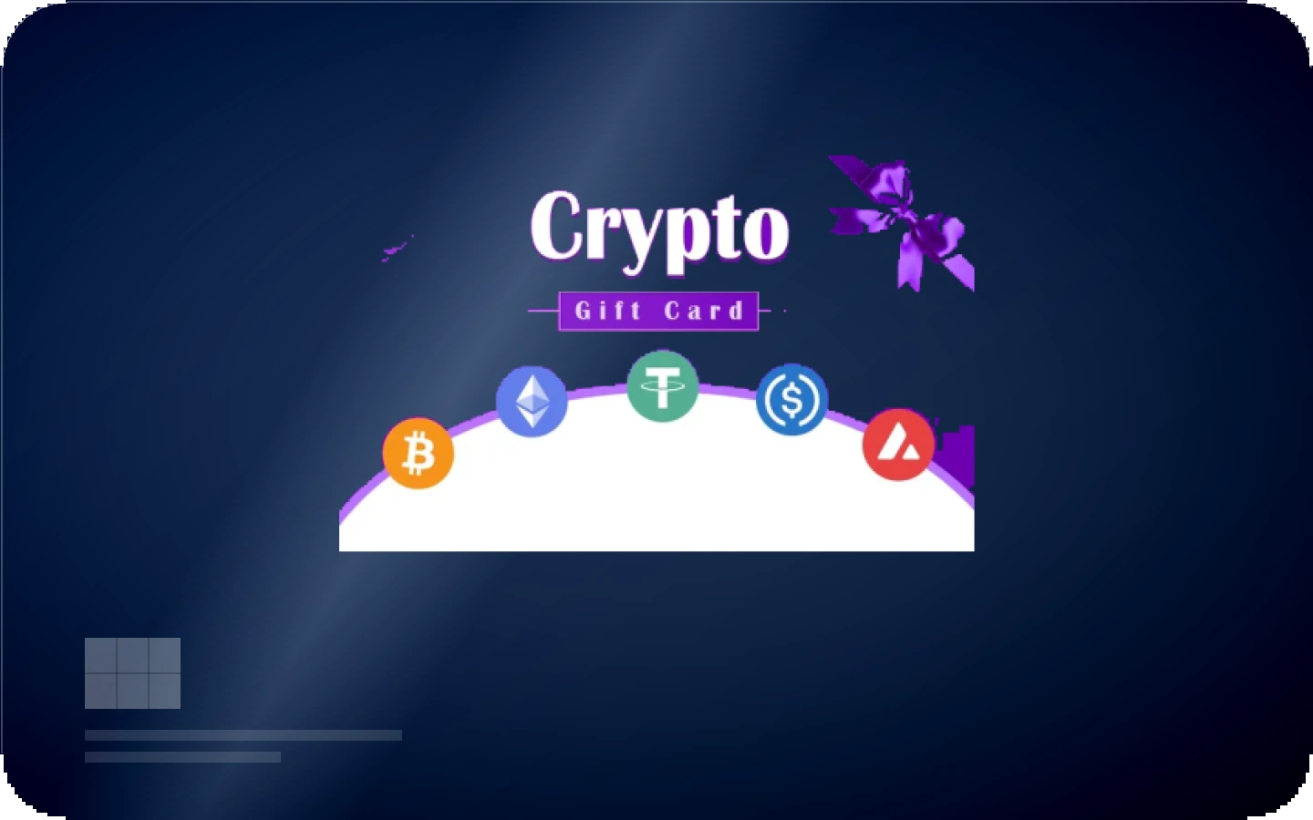 Crypto Giftcard gift card