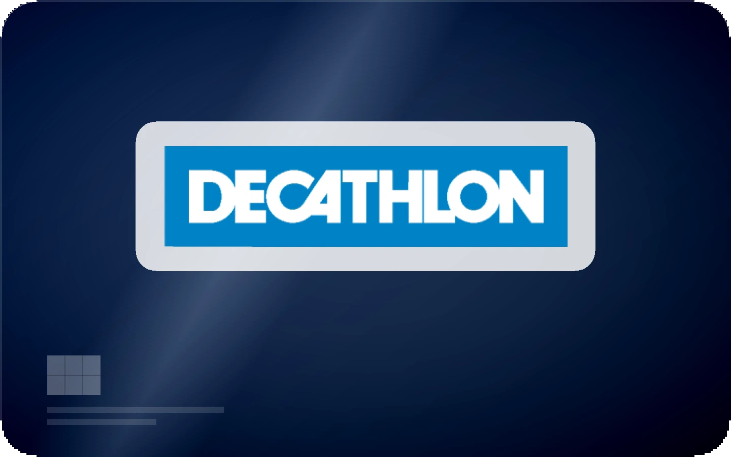 Decathlon gift card