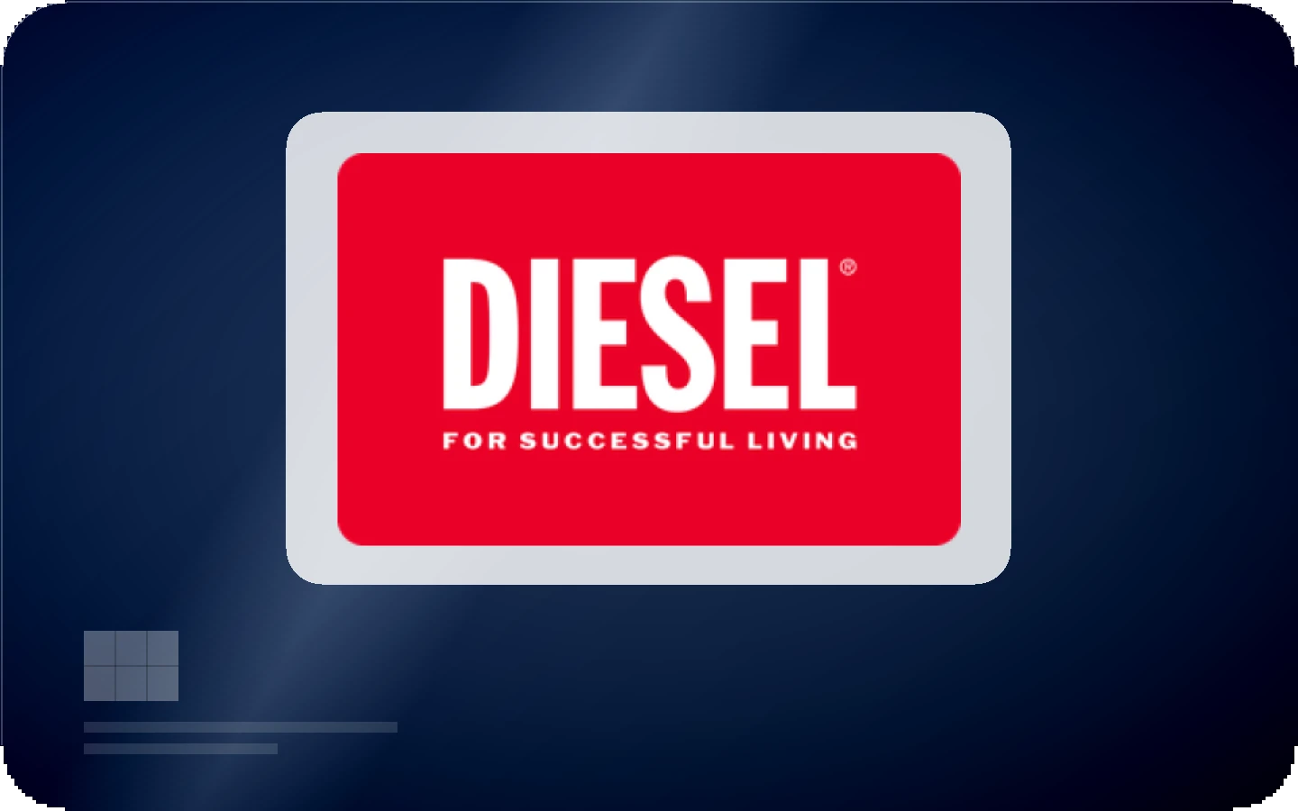 Diesel gift card
