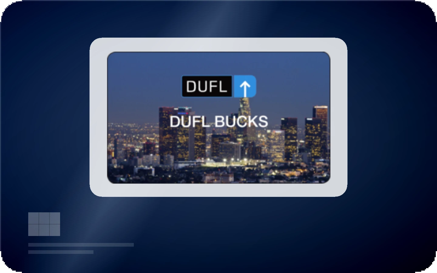 DUFL gift card