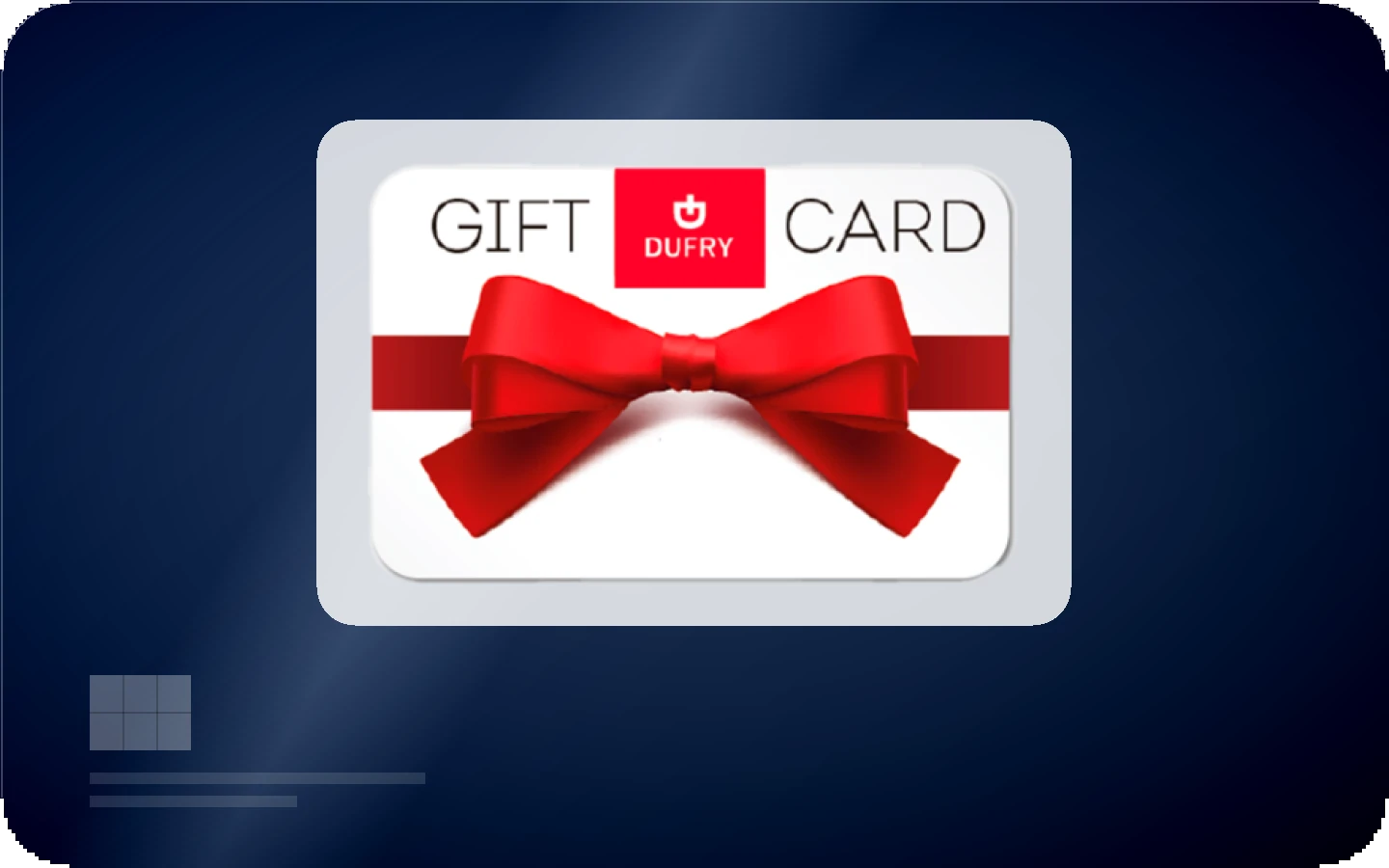 Dufry gift card