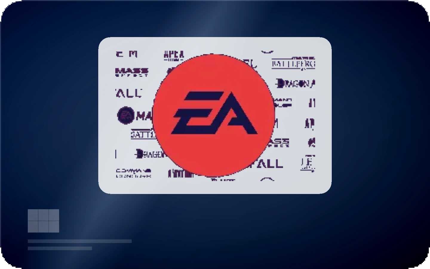 EA Play gift card