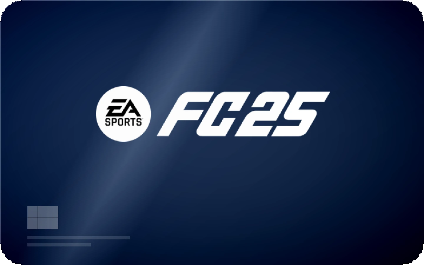EA Sports gift card