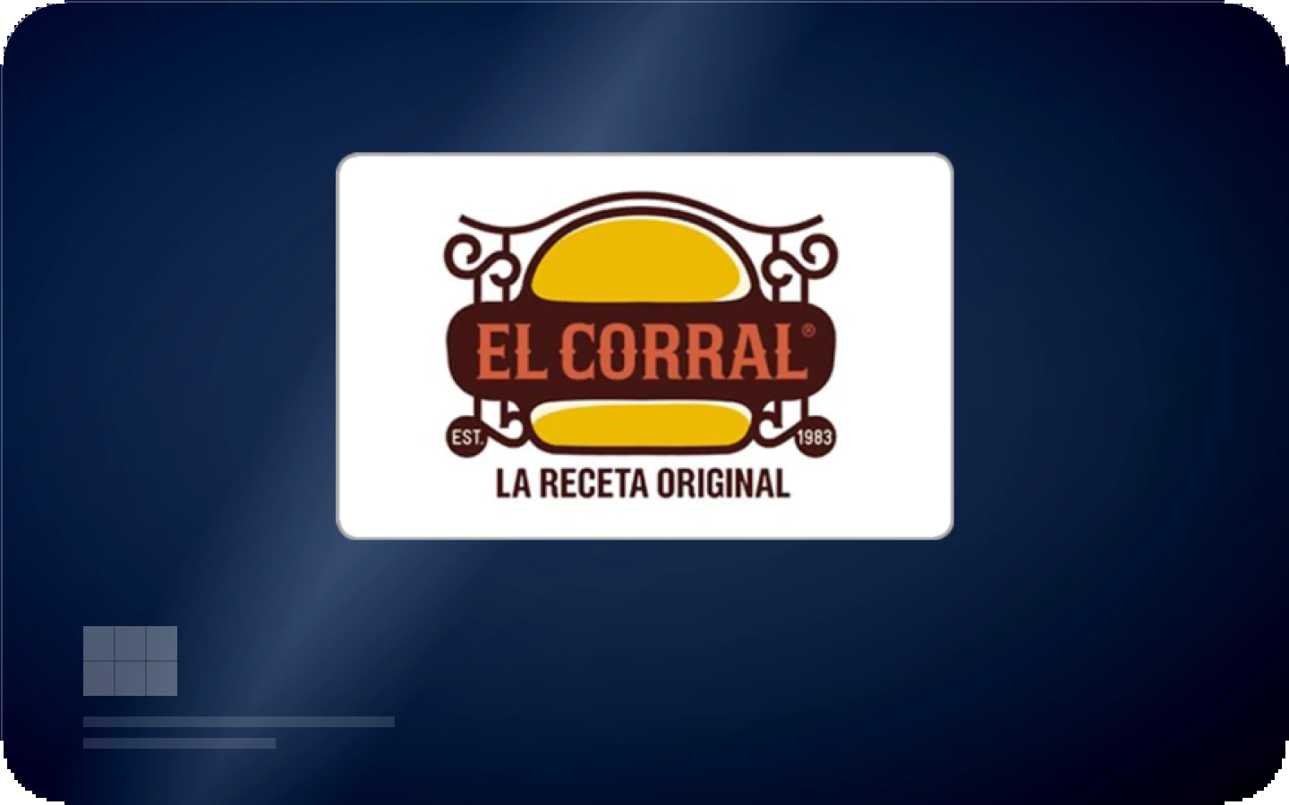 El Corral gift card