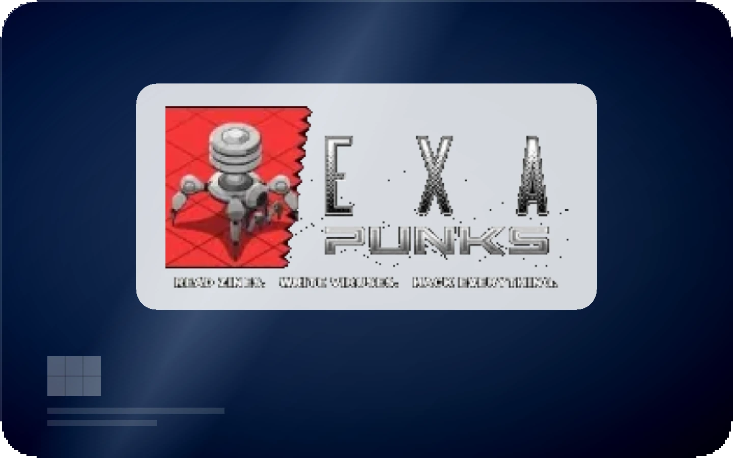 EXAPUNKS gift card