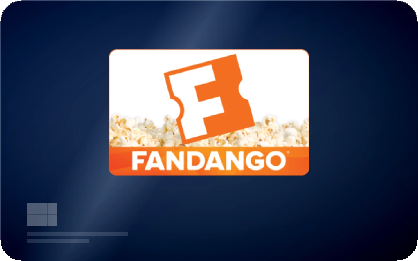 Fandango gift card