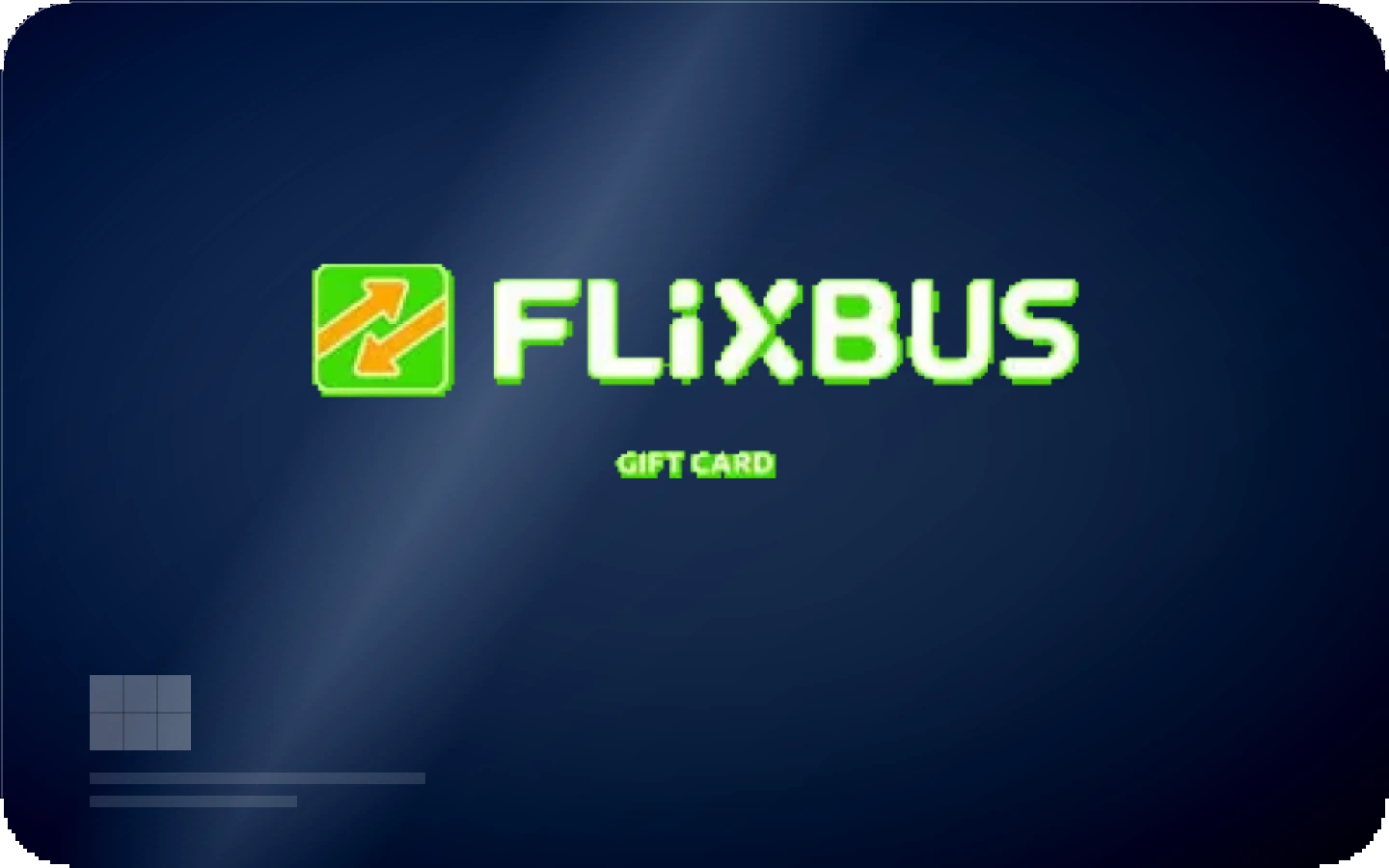 FlixBus gift card