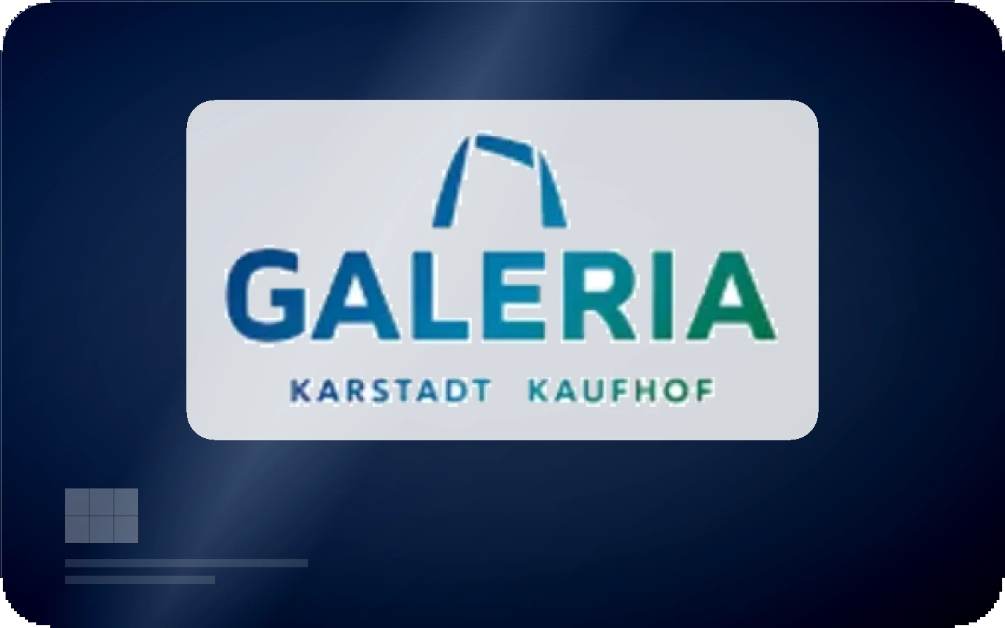 Galeria Kaufhof gift card