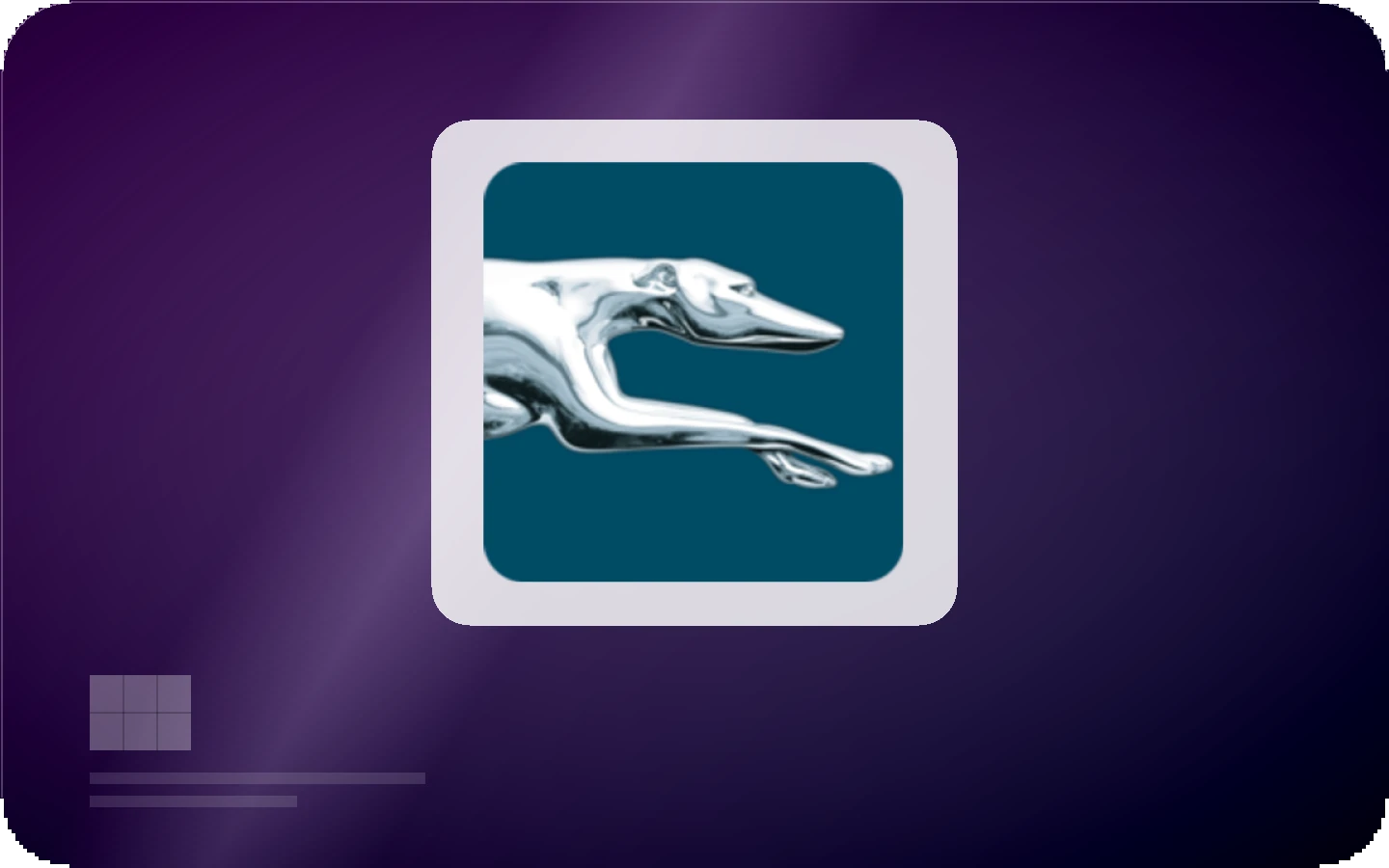 Greyhound gift card
