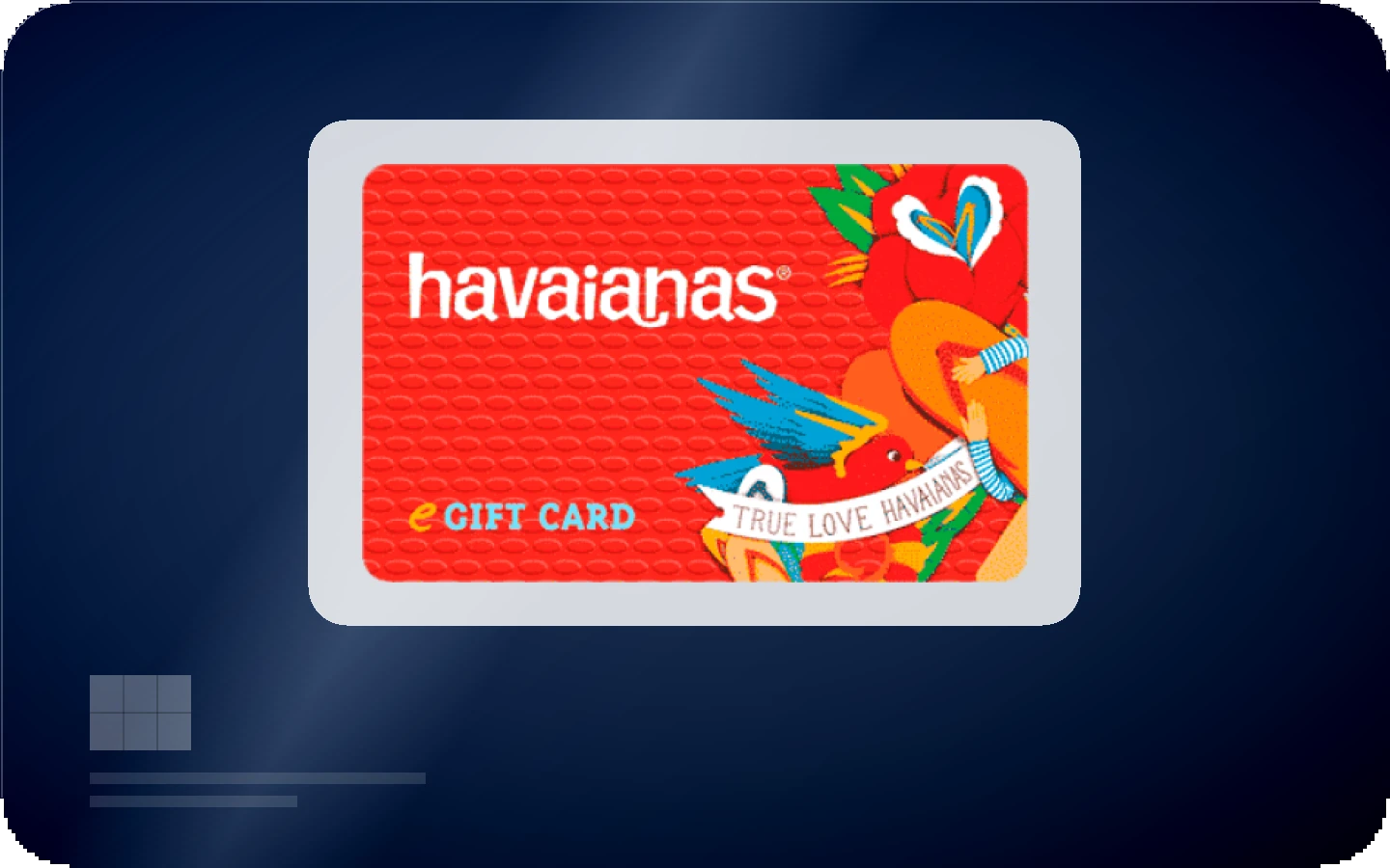 Havaianas gift card