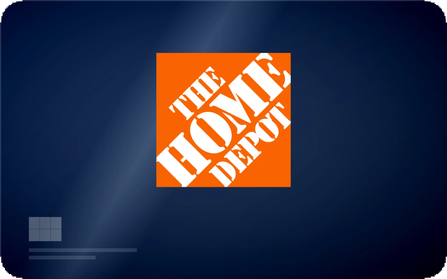 Home Depot gift card