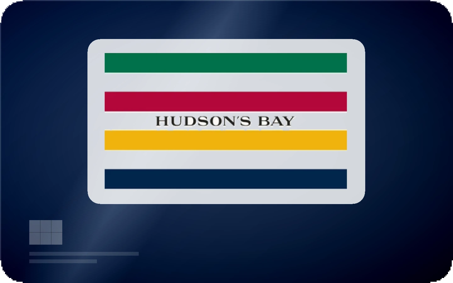 Hudson's Bay gift card