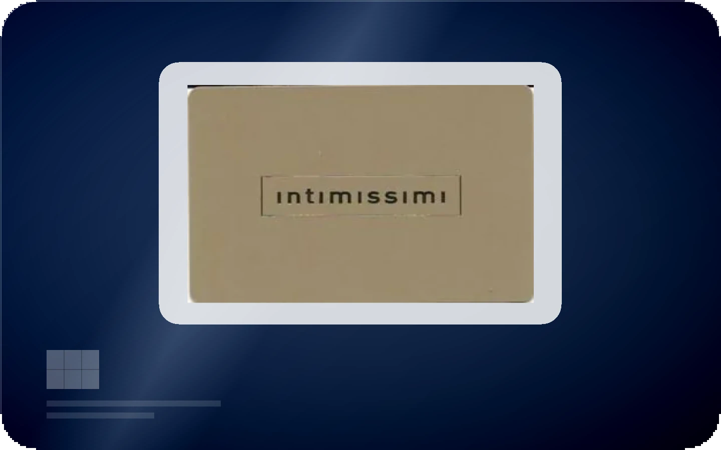 Intimissimi gift card