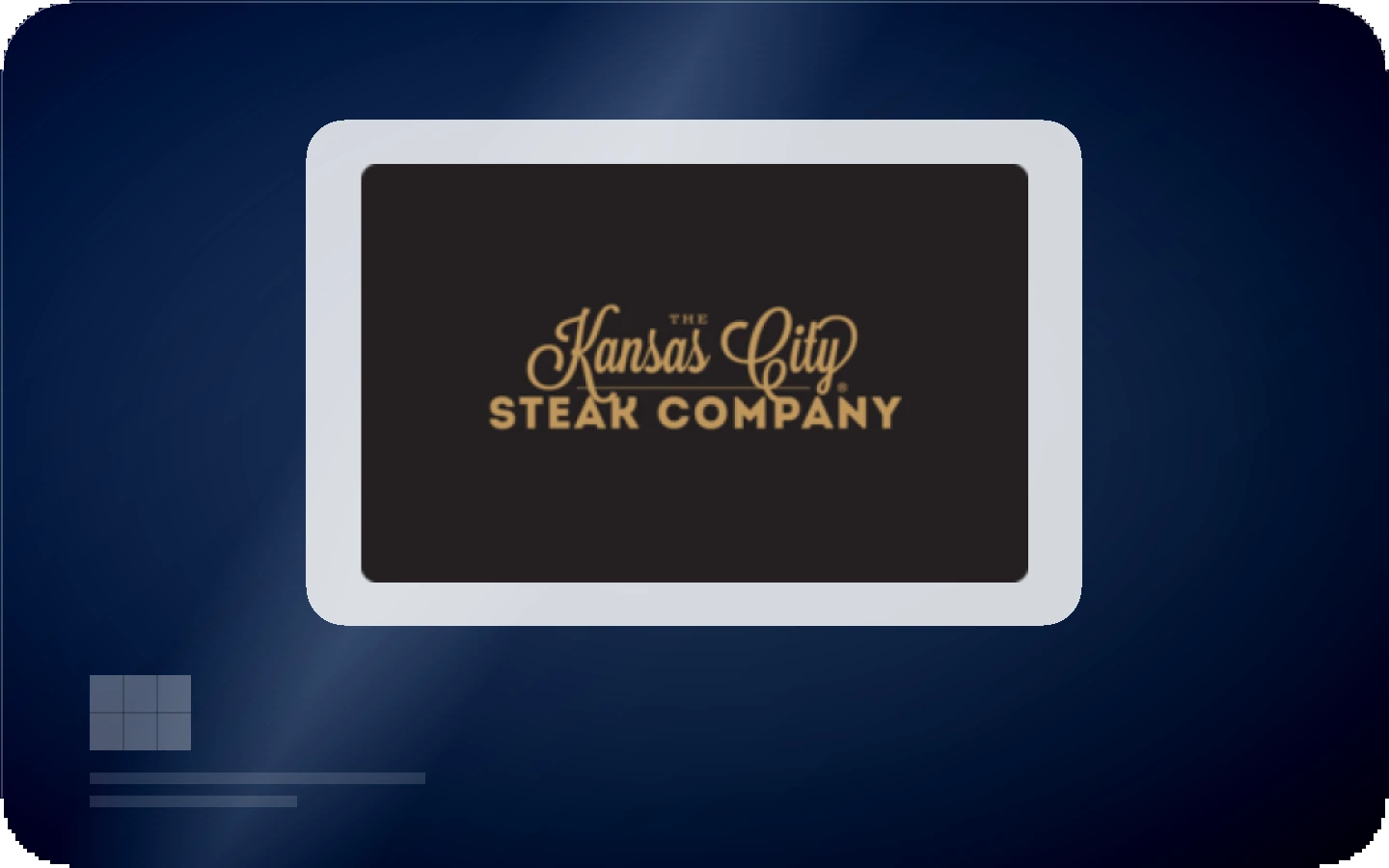Kansas City Steak Company gift card