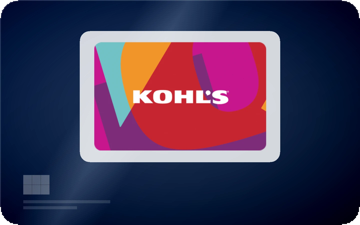 Kohl’s gift card