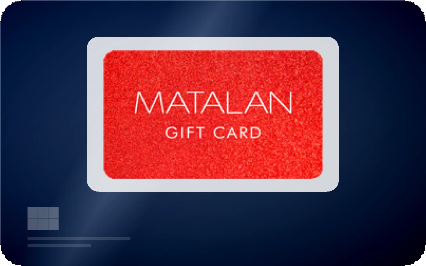 Matalan gift card