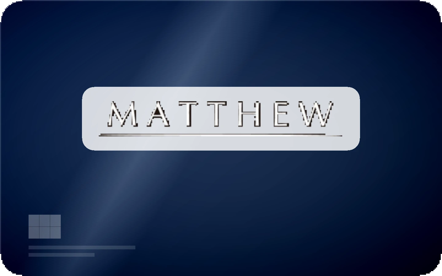 Matthew gift card