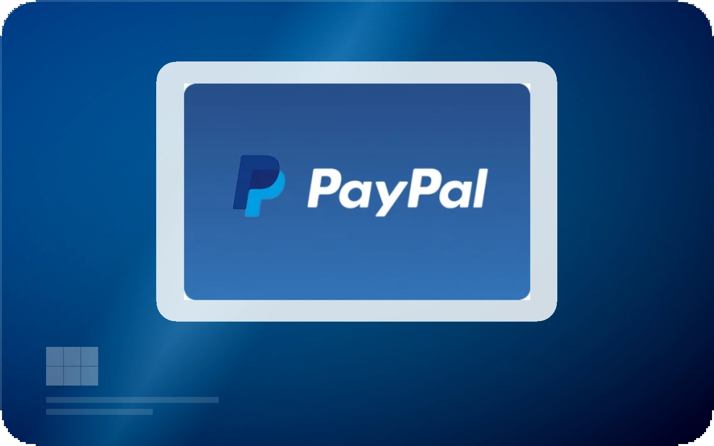 PayPal gift card