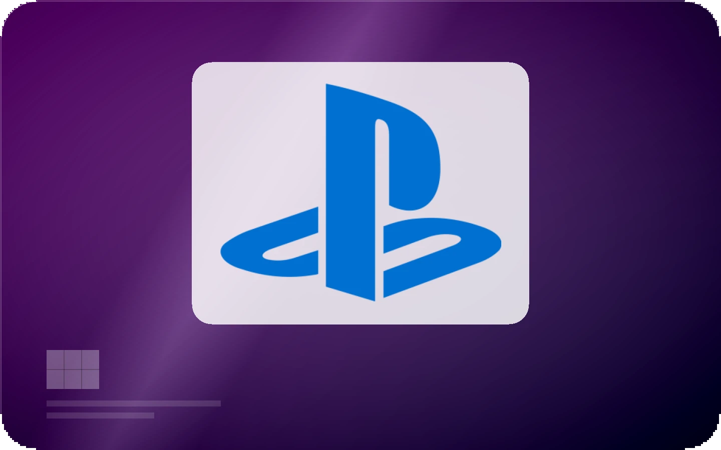 Playstation Plus gift card