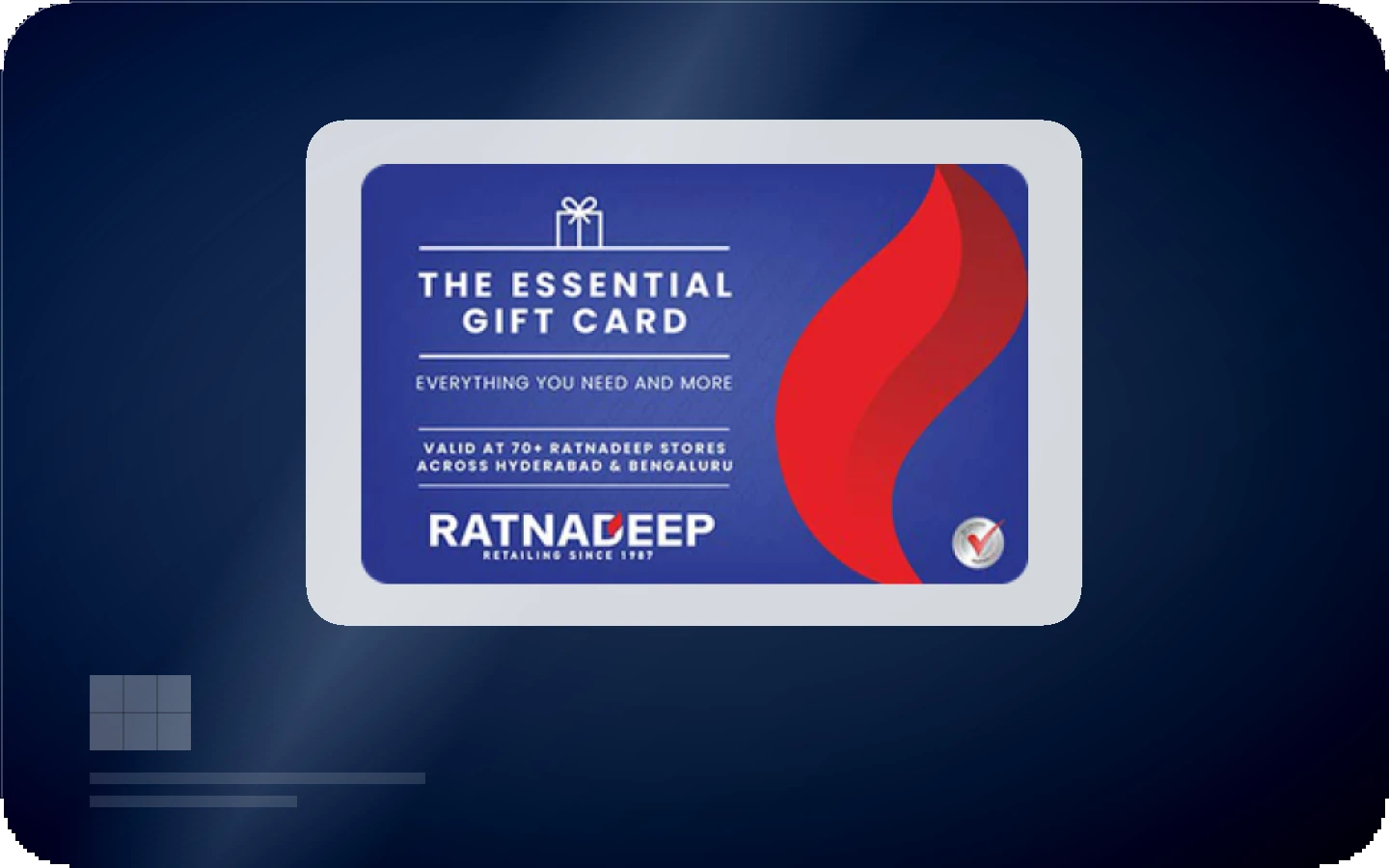 Ratnadeep Super Market gift card