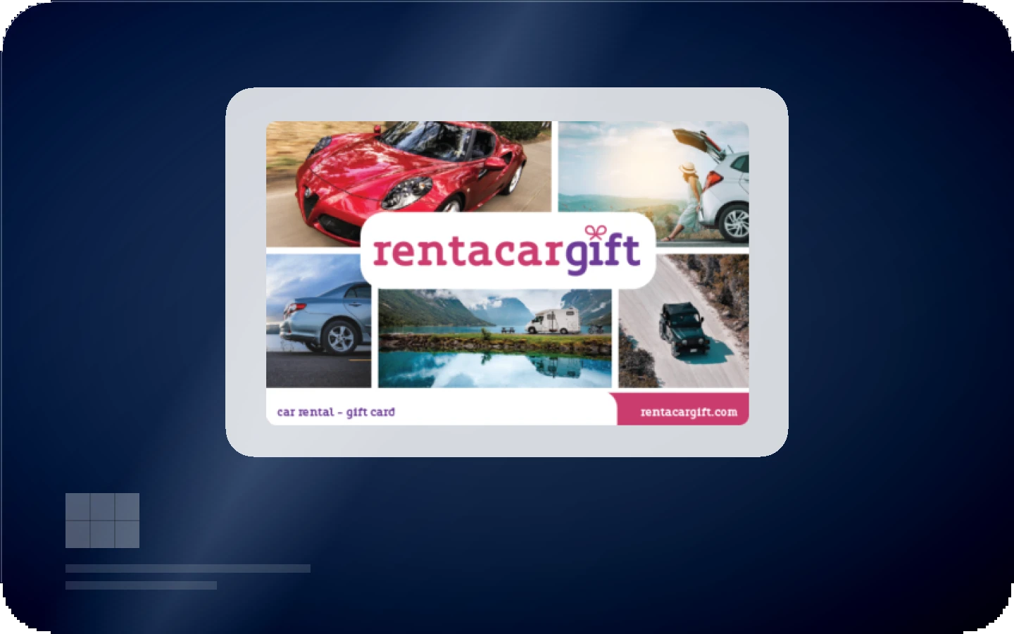 RentacarGift gift card