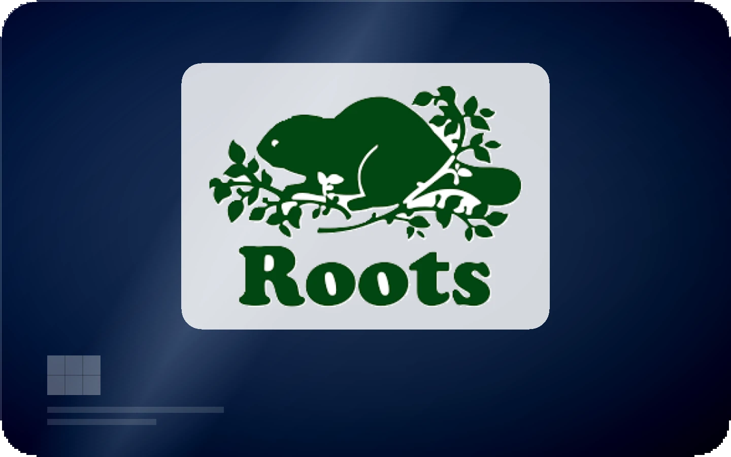 Roots gift card