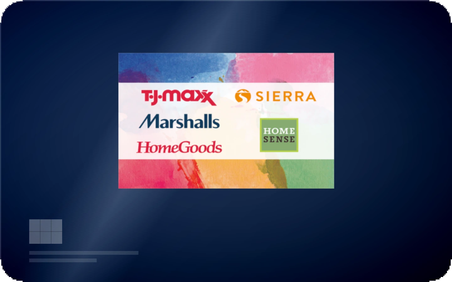 Sierra gift card