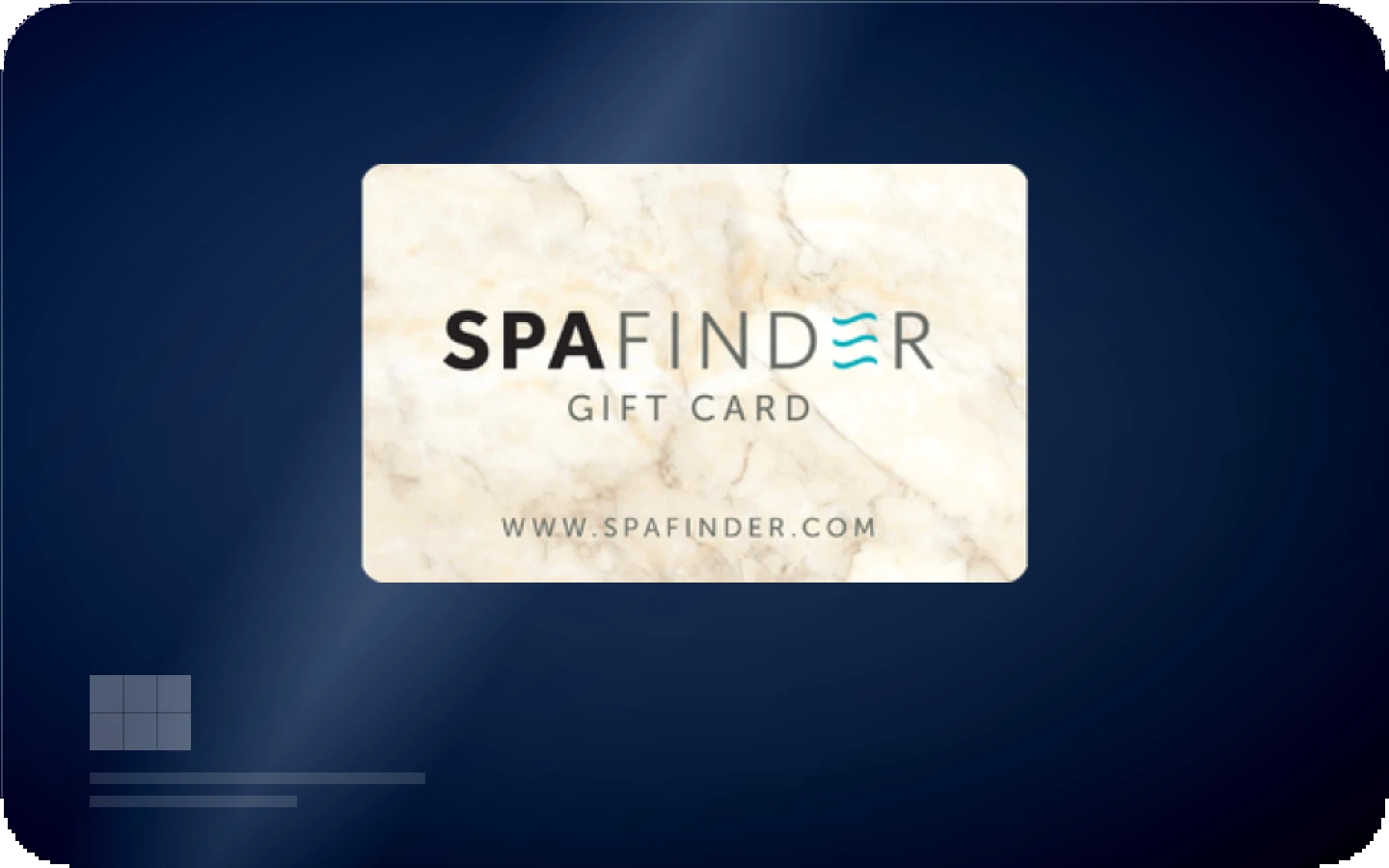 Spafinder® gift card