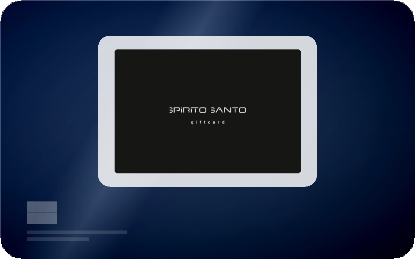 Spirito Santo gift card