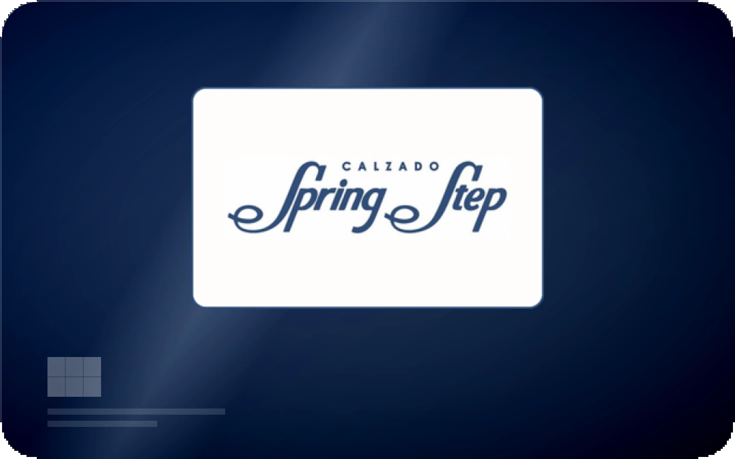 Spring Step gift card