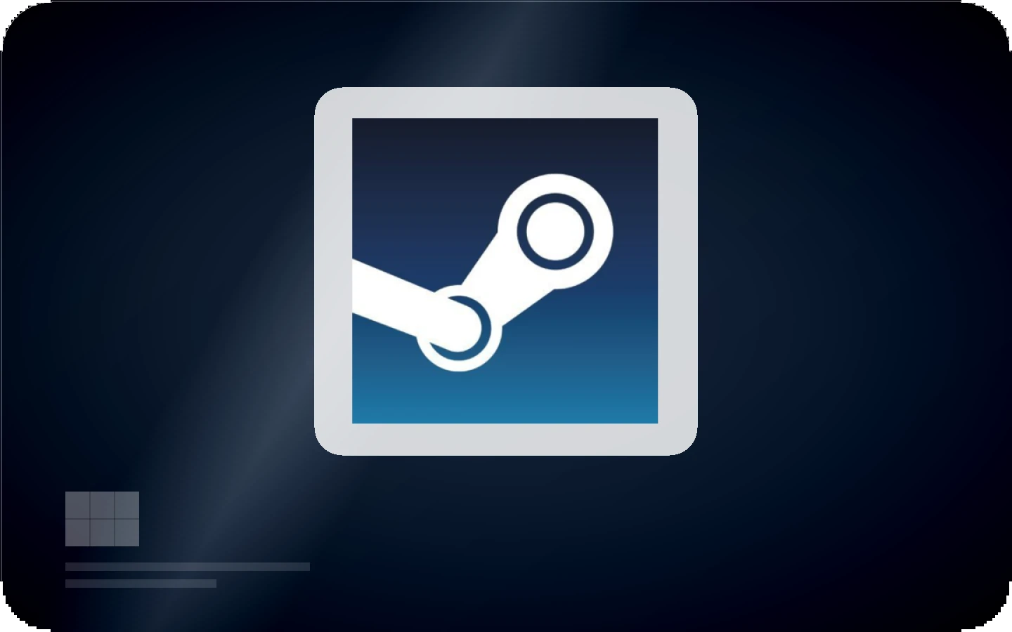 Steam gift card