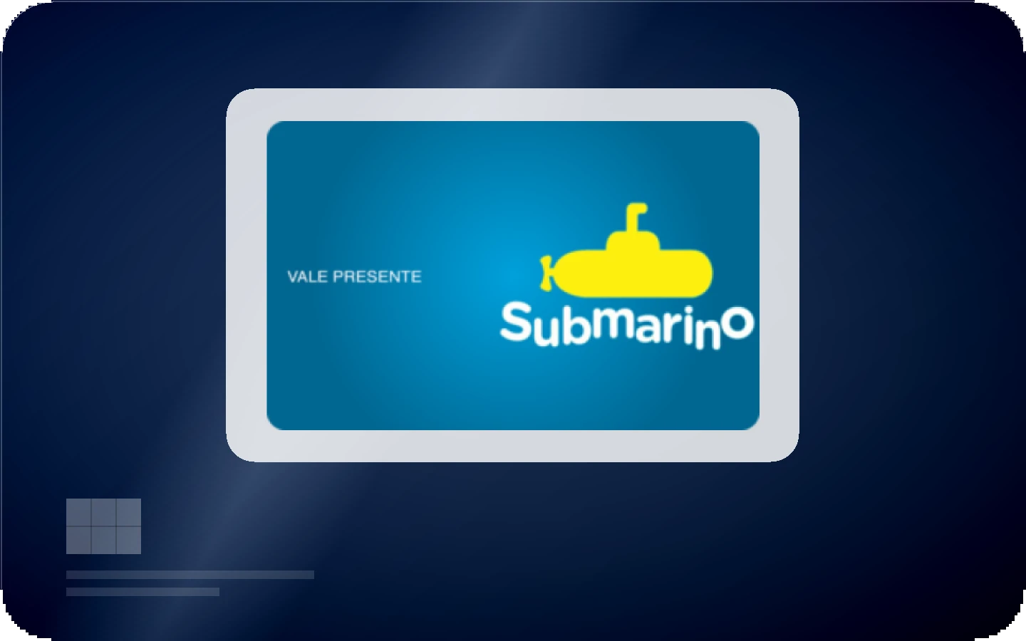 Submarino gift card