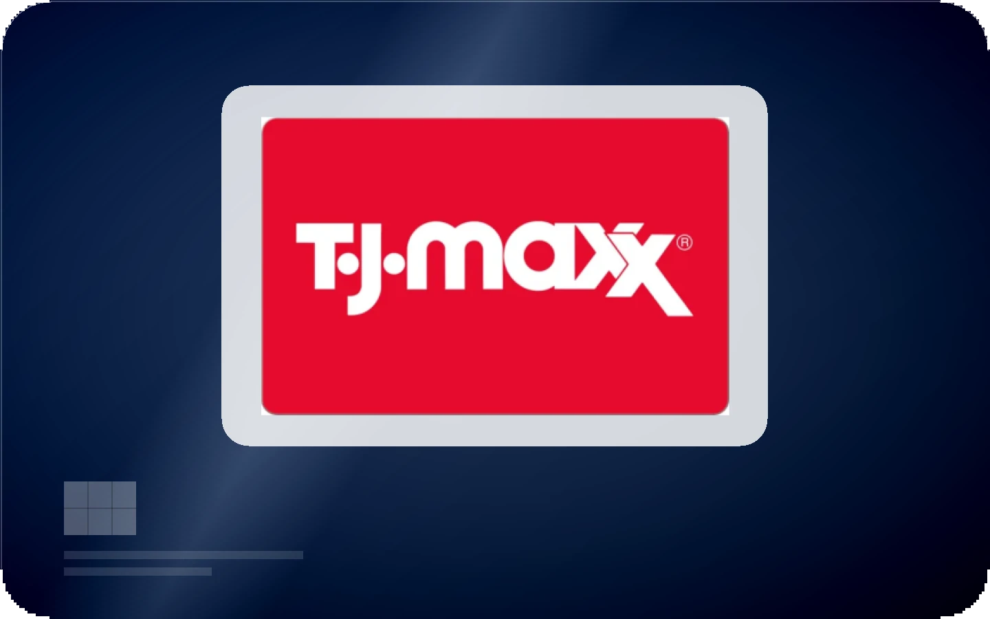 TJX gift card