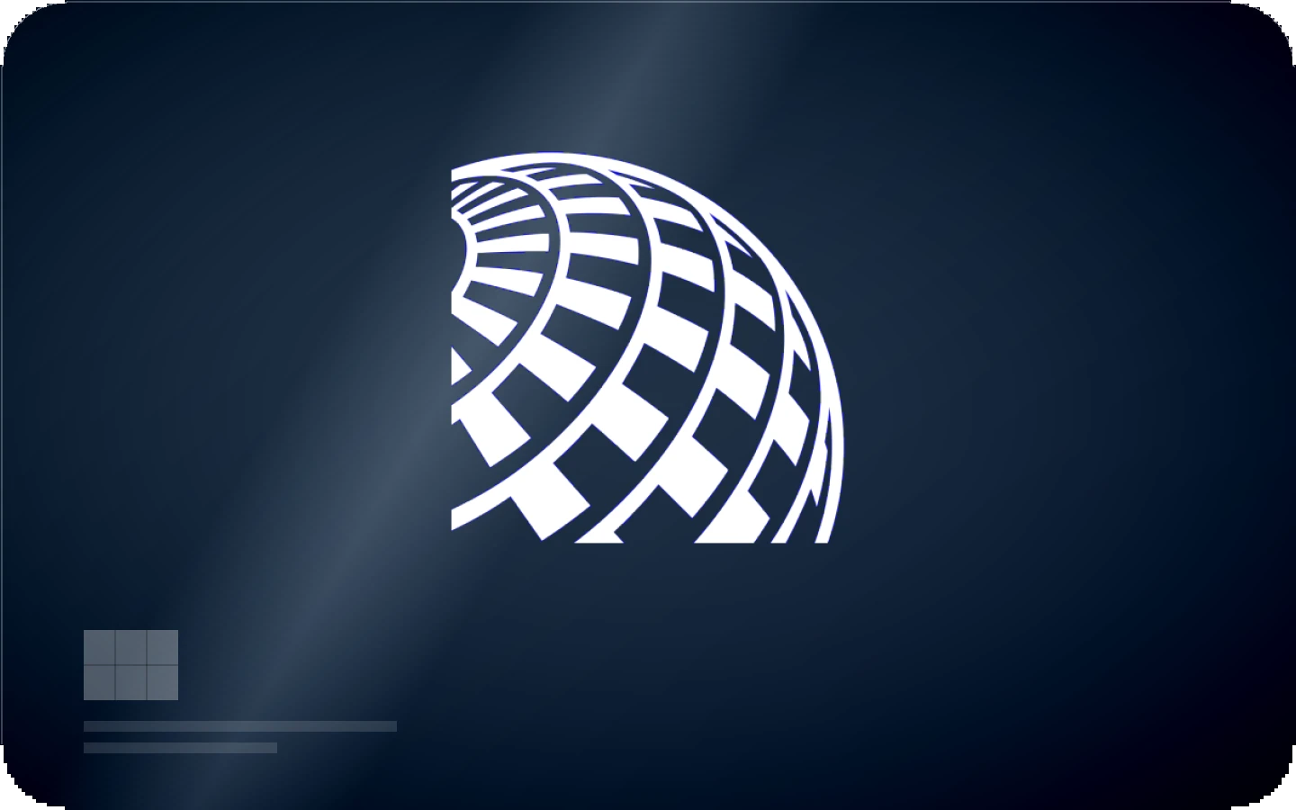 United Airlines gift card