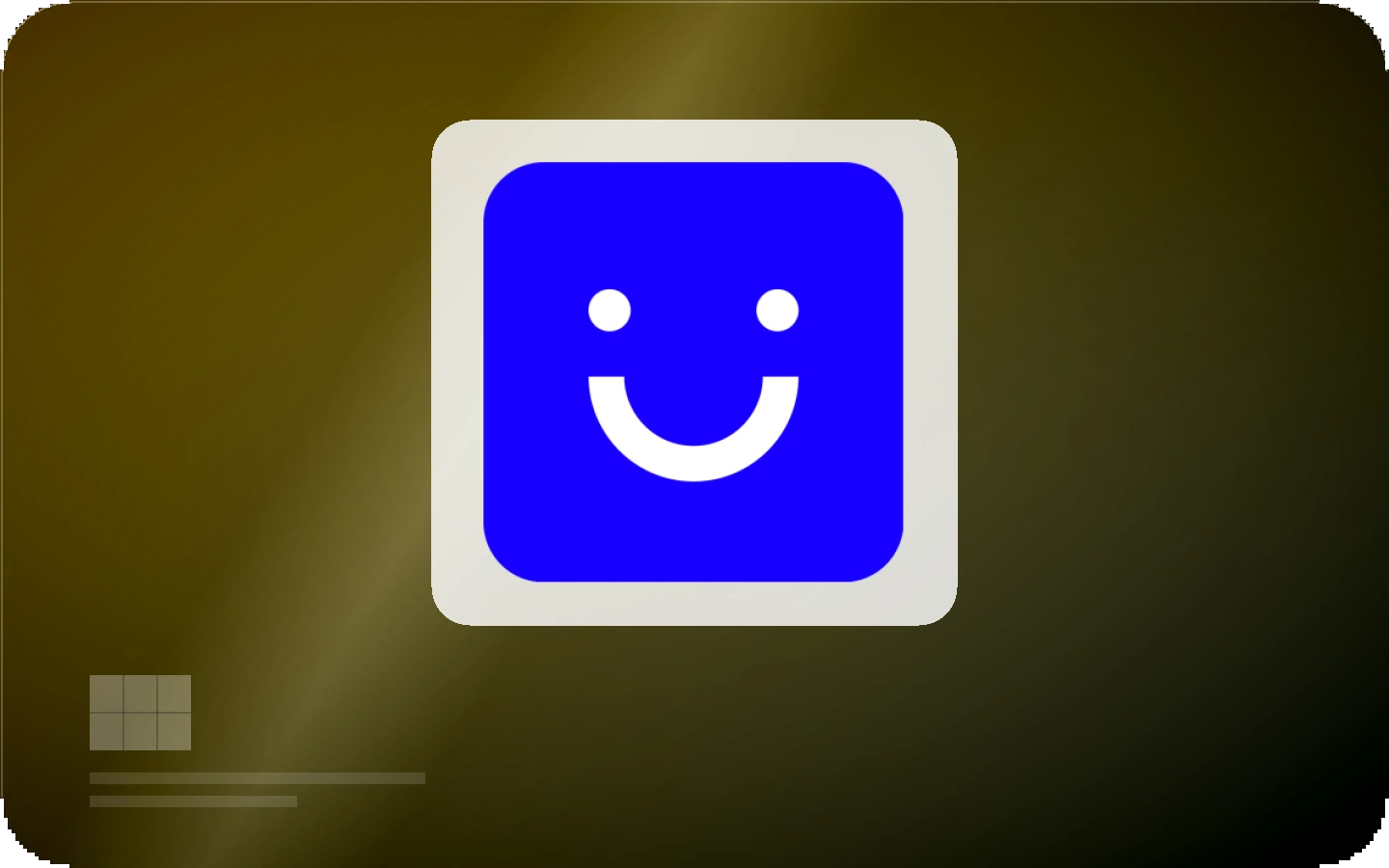 Visible gift card