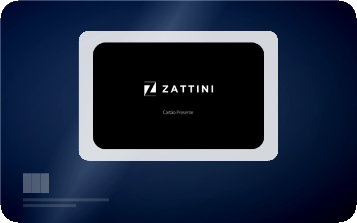 Zattini gift card
