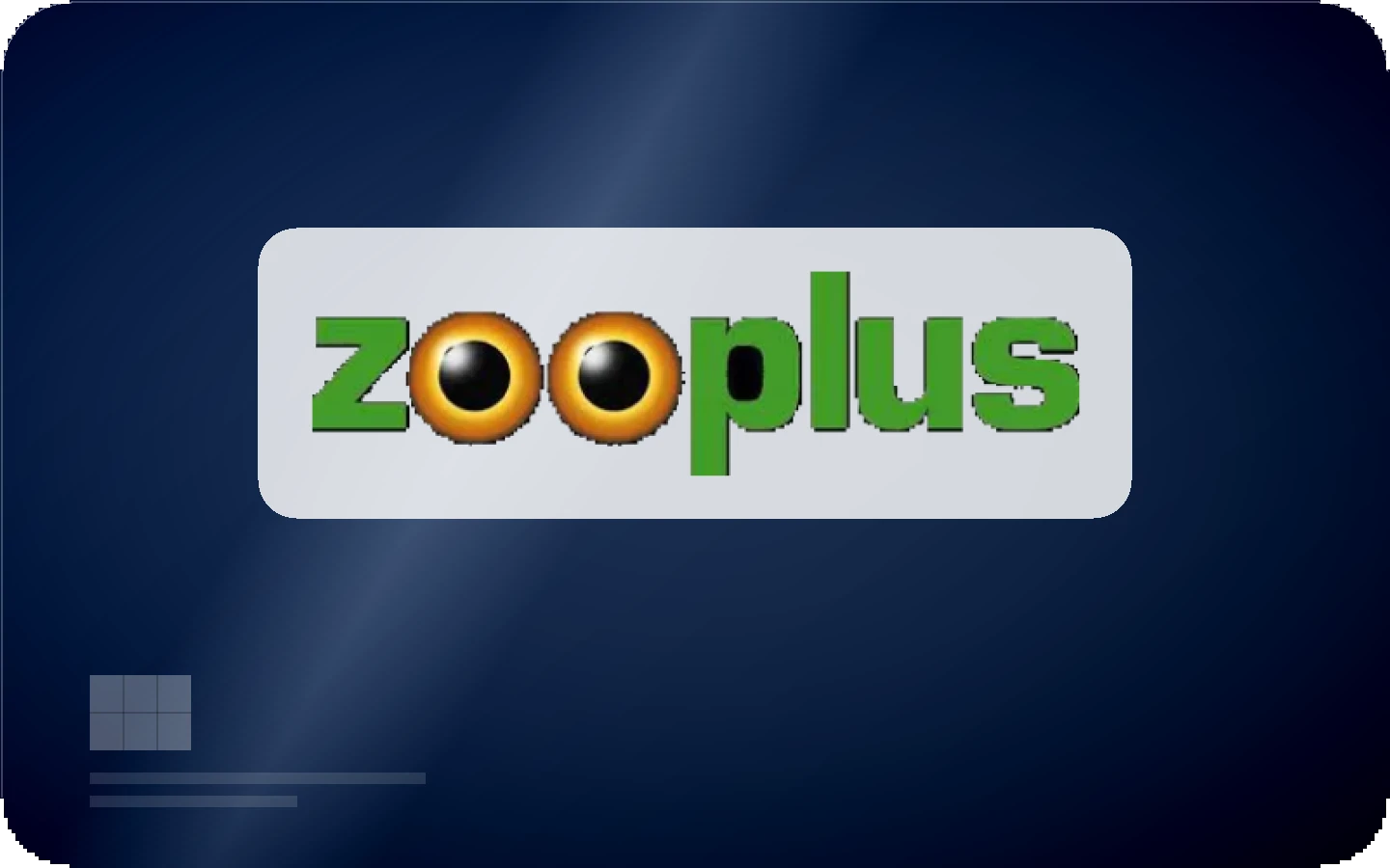 Zooplus gift card